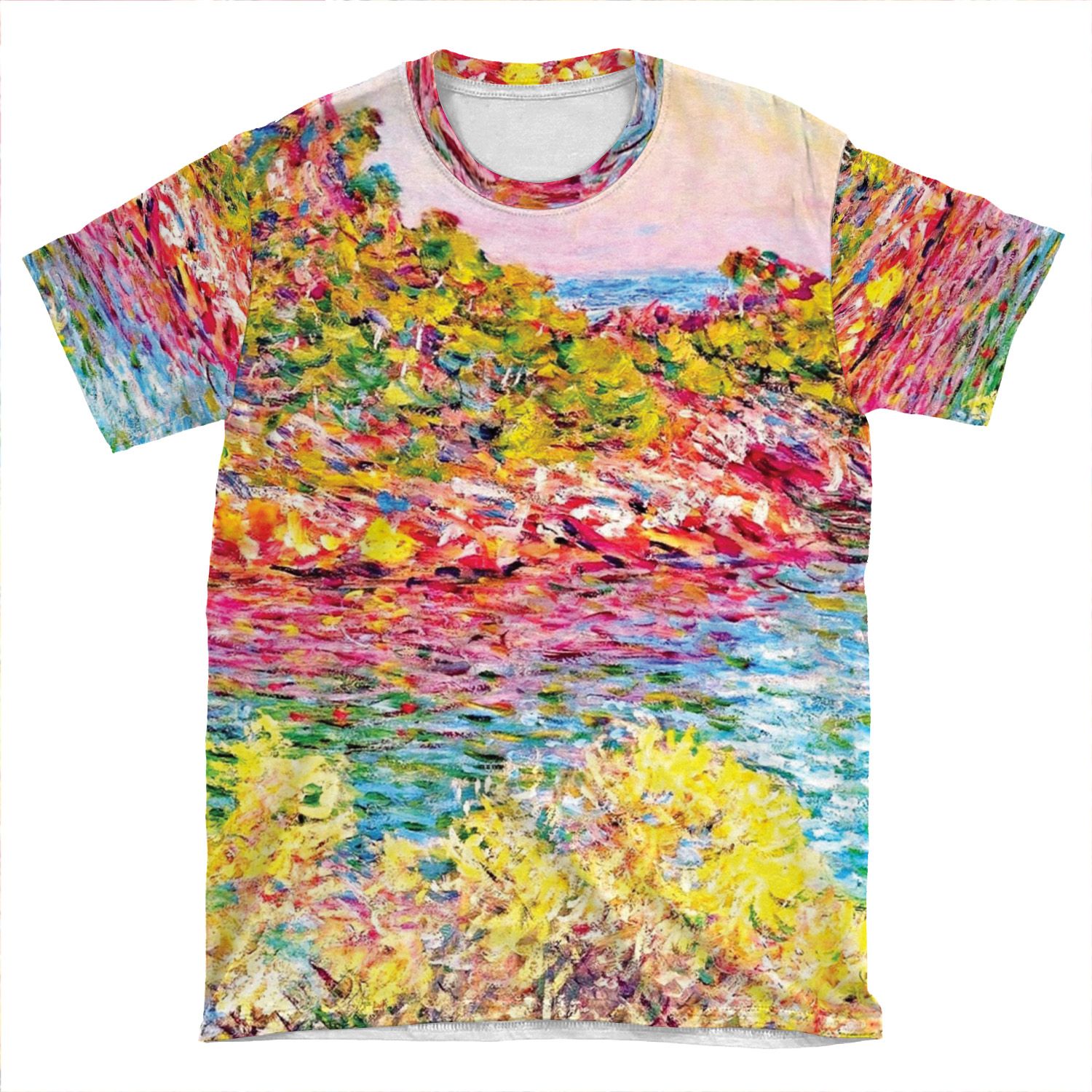 Monet's Montecarlo - Full AOP T-shirt Tee