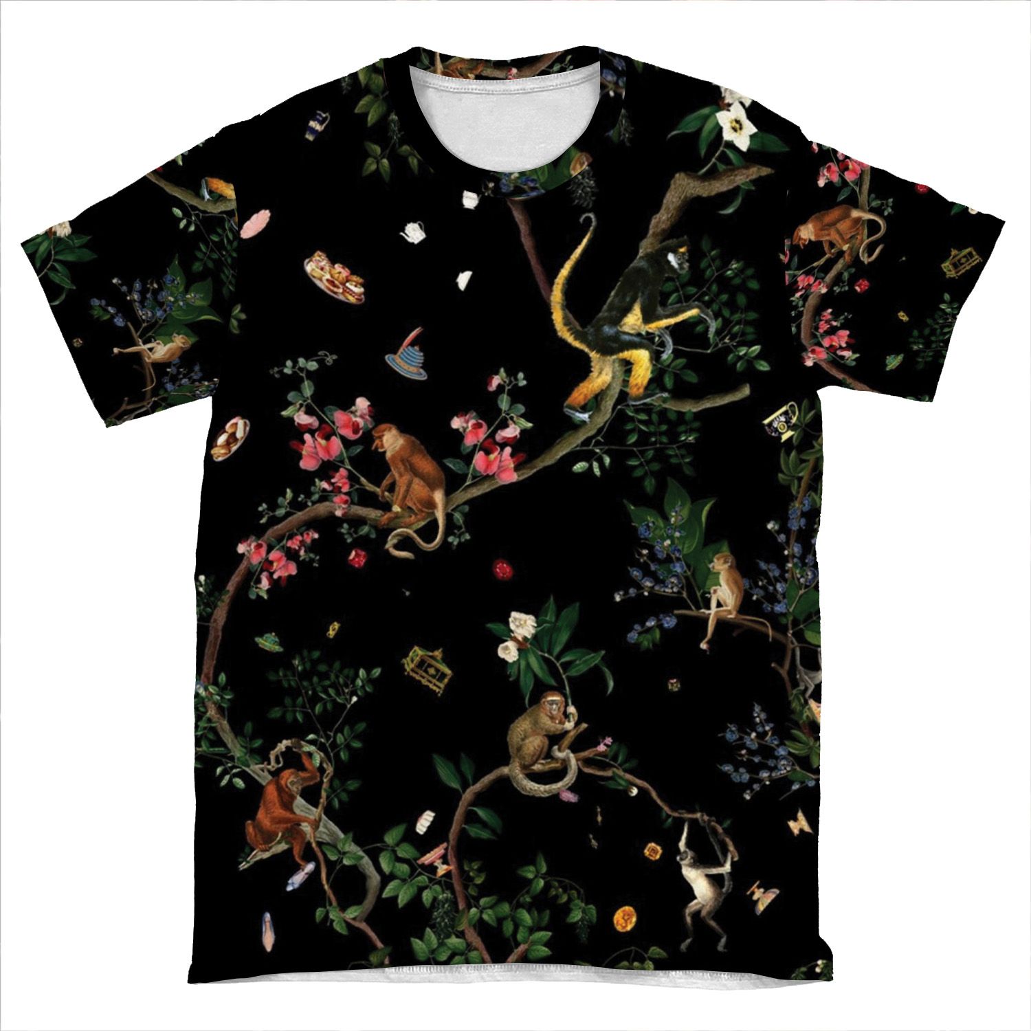 Monkey World AOP T-shirt Tee