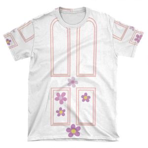 Monster's Inc Boo's Door Design AOP T-shirt Tee