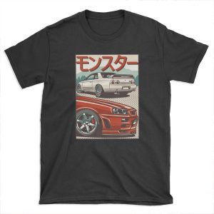 Monster Skyline GTR R32 & R34 T-shirt Tee