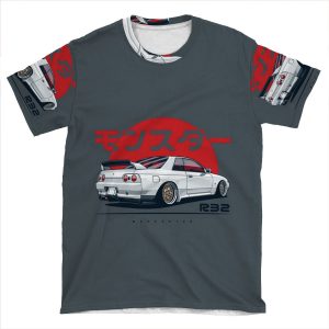 Monster. Skyline R32 Gtr AOP T-shirt Tee