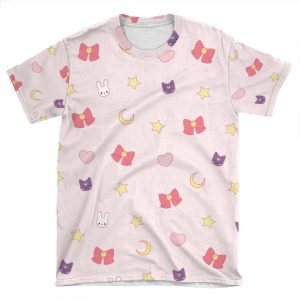Moon Bunny AOP T-shirt Tee