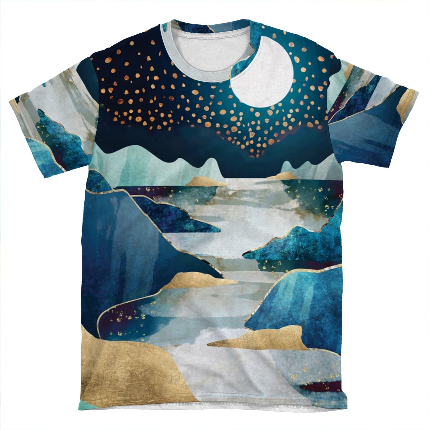 Moon Glow AOP T-shirt Tee