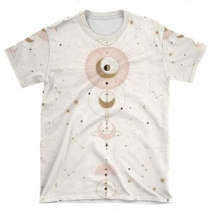 Moon Phases AOP T-shirt Tee