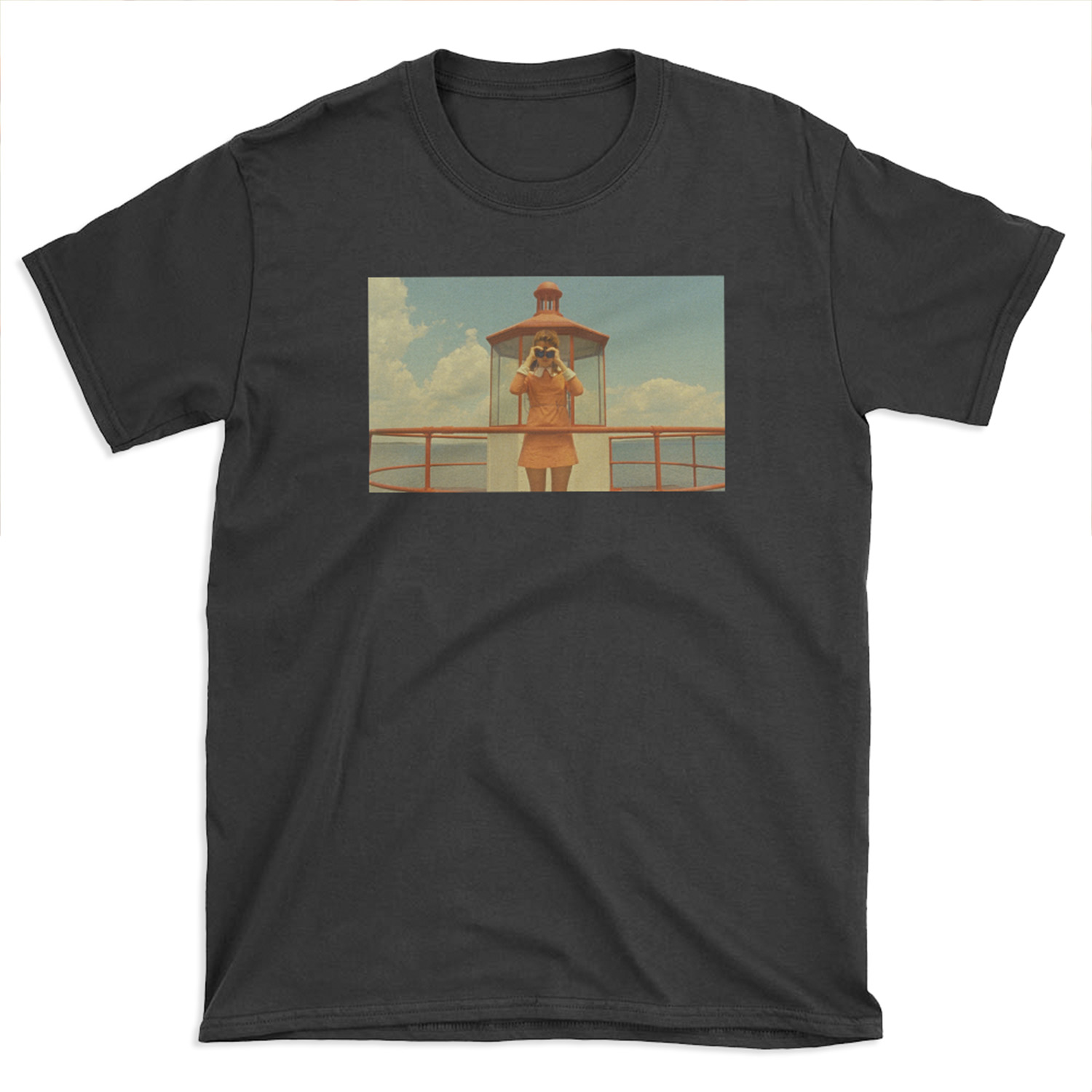 Moonrise Kingdom casttle T-shirt Tee