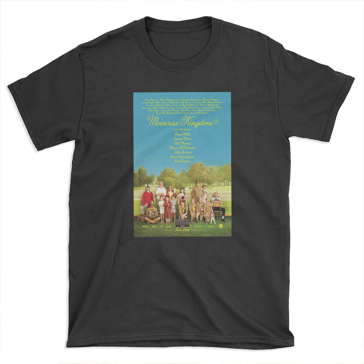 Moonrise Kingdom Movie T-shirt Tee - T-shirt Tee