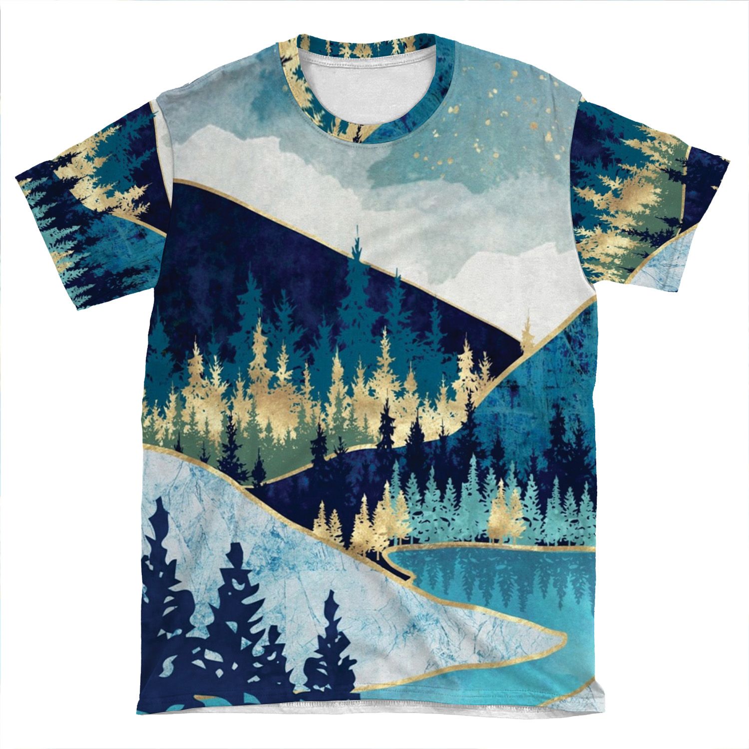 Morning Stars AOP T-shirt Tee