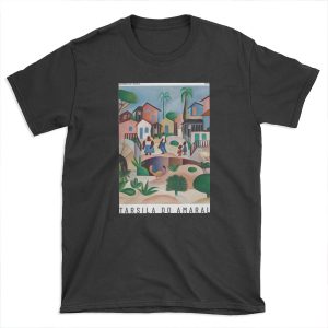 Morro de Favela - Tarsila do Amaral - Art T-shirt Tee