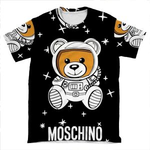Moschino Astronaut AOP T-shirt Tee
