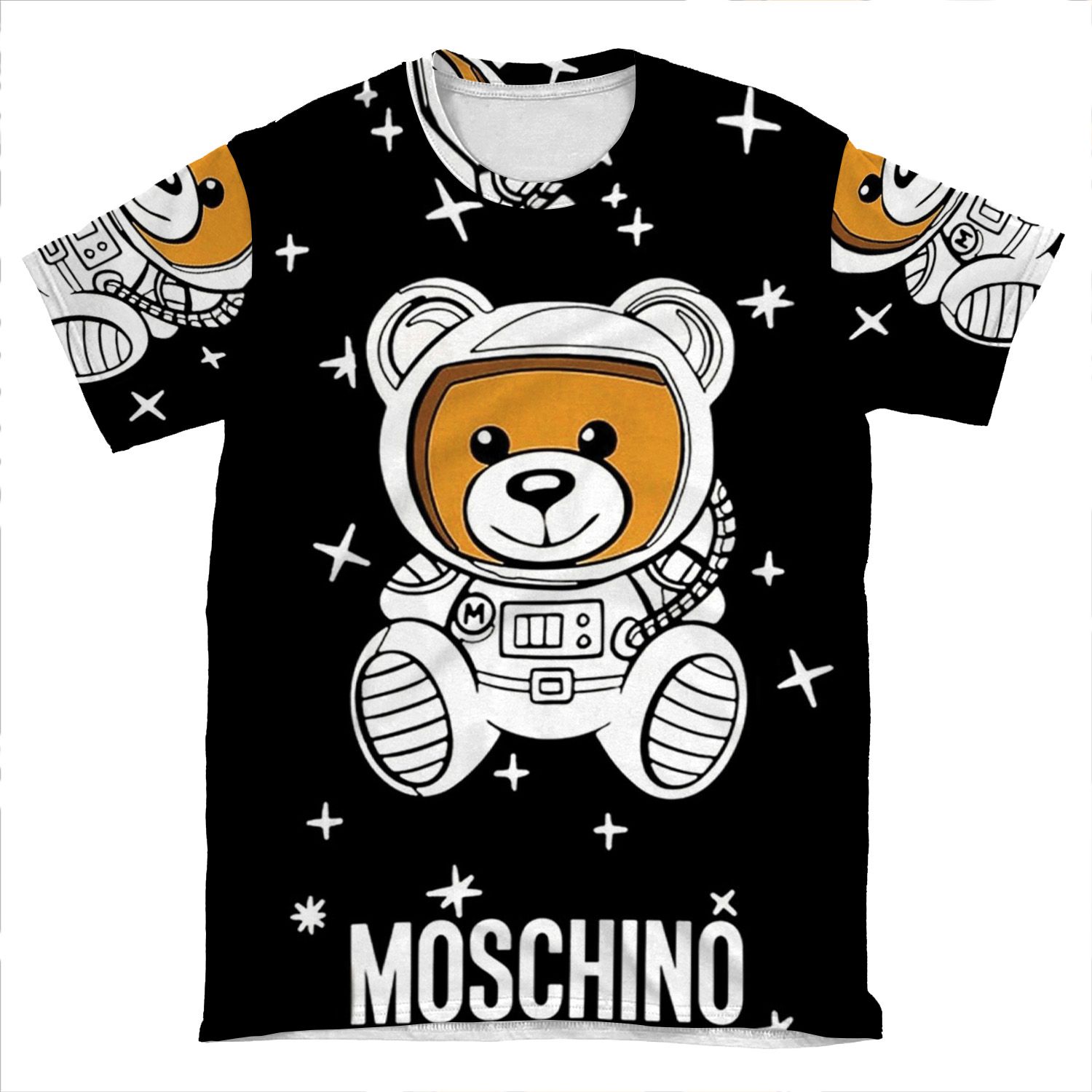 Moschino Astronaut AOP T-shirt Tee