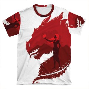 Mother Of Dragons (Light) AOP T-shirt Tee