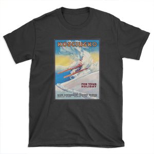 Mount Kosciuszko - Vintage Australian Ski T-shirt Tee