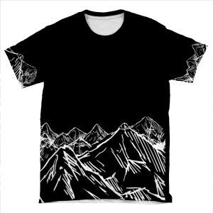 Mountain AOP T-shirt Tee