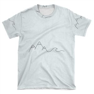 Mountain Wave AOP T-shirt Tee