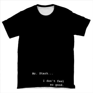 Mr. Stark... I Dont Feel So Good | Tom Holland AOP T-shirt Tee