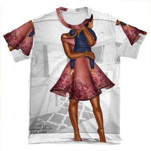 Mum's Hug AOP T-shirt Tee