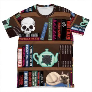 Murderino Book Club AOP T-shirt Tee