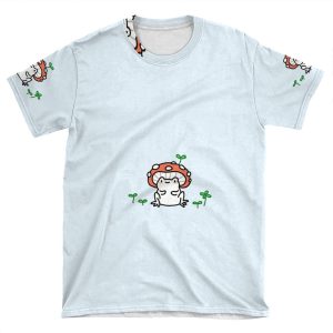 Mushroom Frog AOP T-shirt Tee
