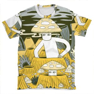 Mushroom Men AOP T-shirt Tee
