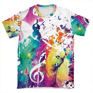 Music Galaxy Case AOP T-shirt Tee