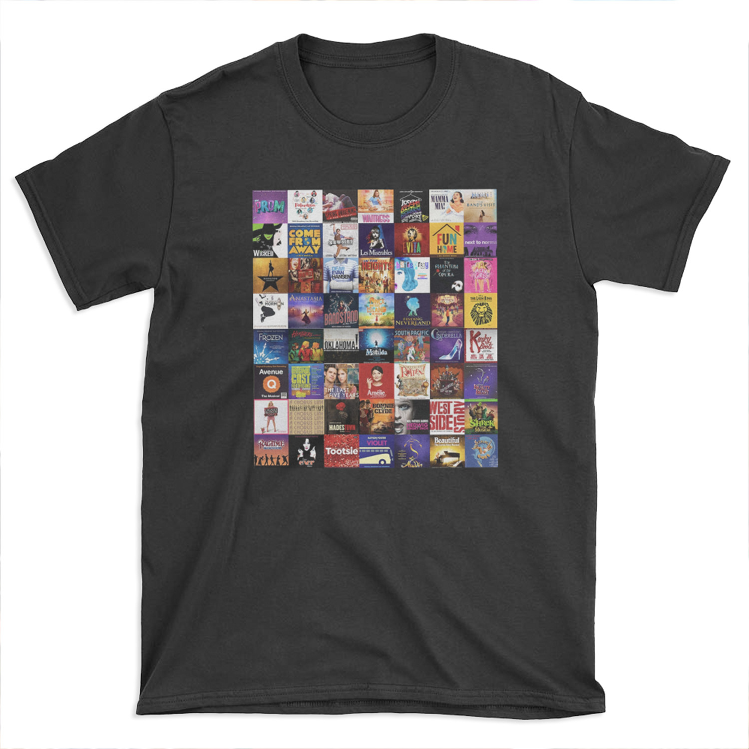musicals collage T-shirt Tee