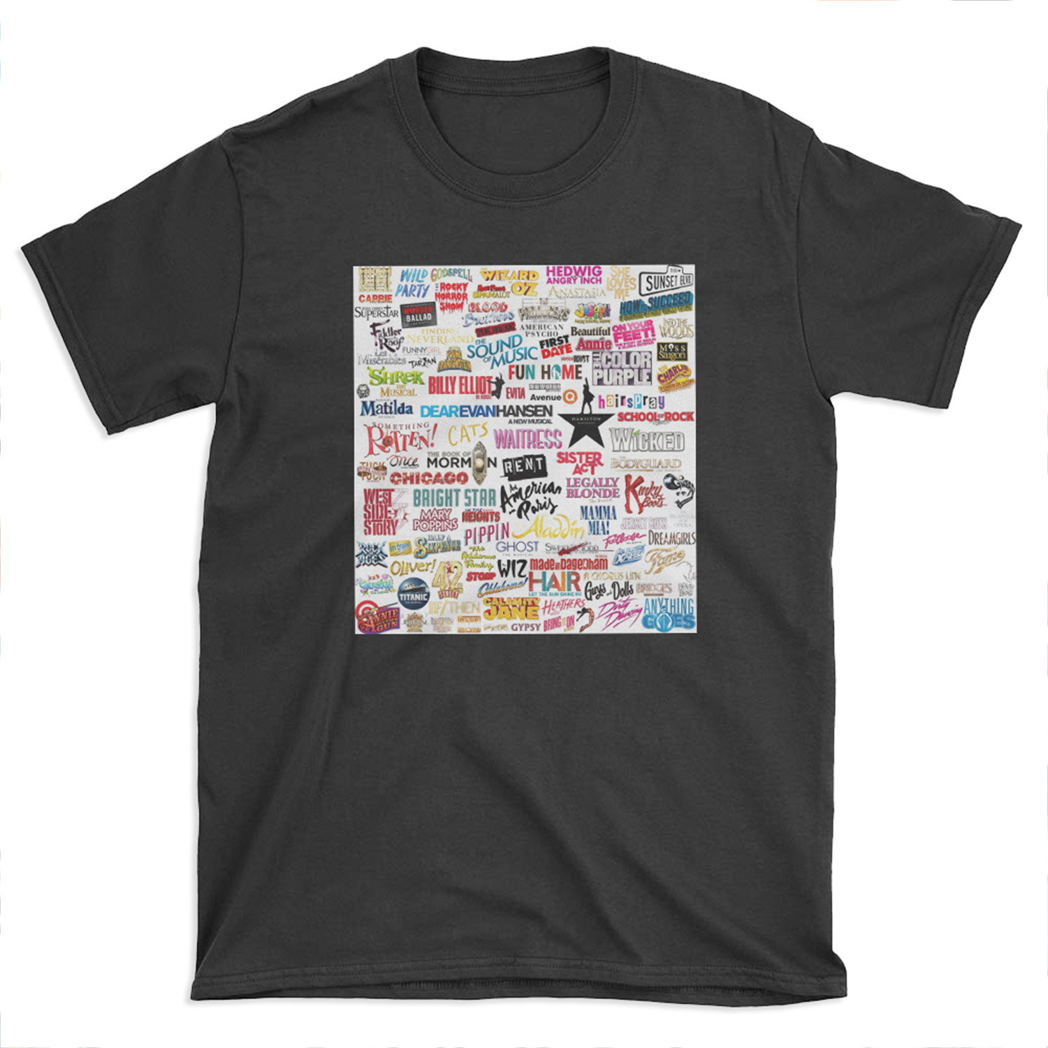 Musicals T-shirt Tee