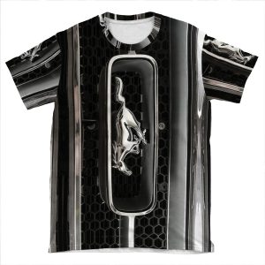 Mustang Emblem - Iphone AOP T-shirt Tee