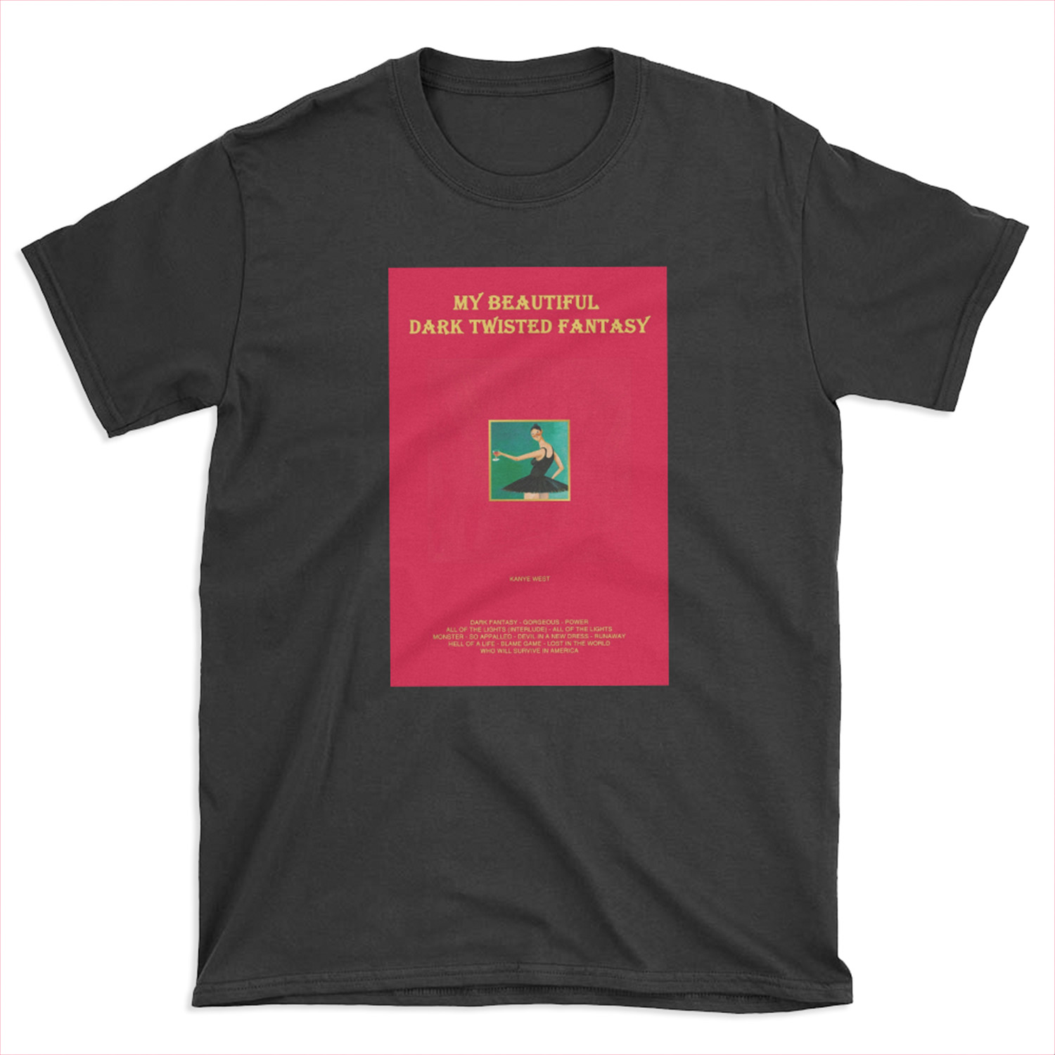 My Beautiful Dark Twisted Fantasy T-shirt Tee