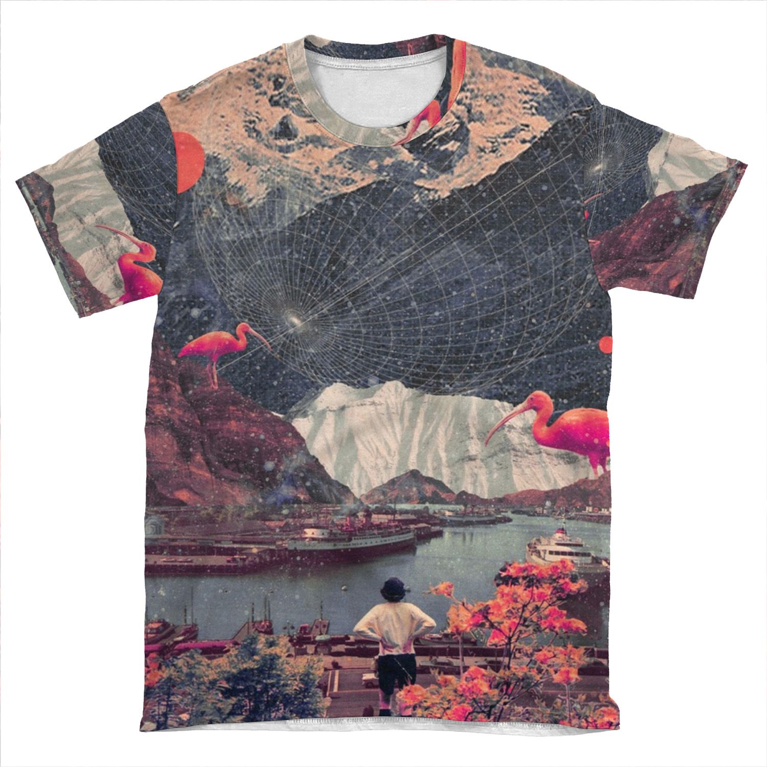 My Choices Left Me Alone AOP T-shirt Tee