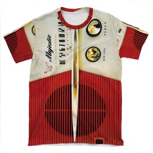 My Grand Father Old Radio AOP T-shirt Tee