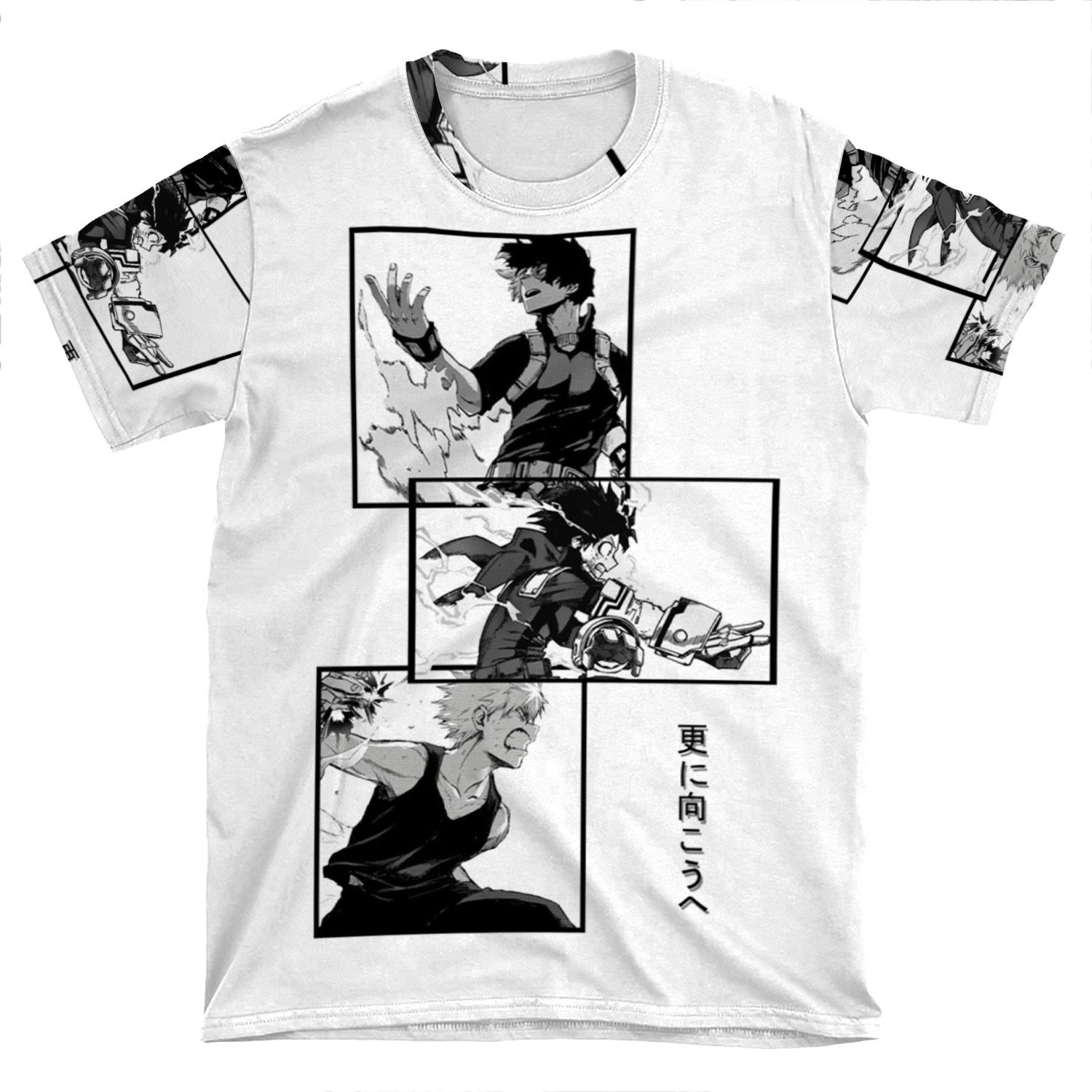 My Hero Academia - Deku, Todoroki, Bakugo AOP T-shirt Tee