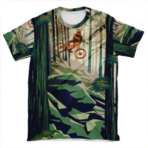 My Therapy: Mountain Bike! AOP T-shirt Tee
