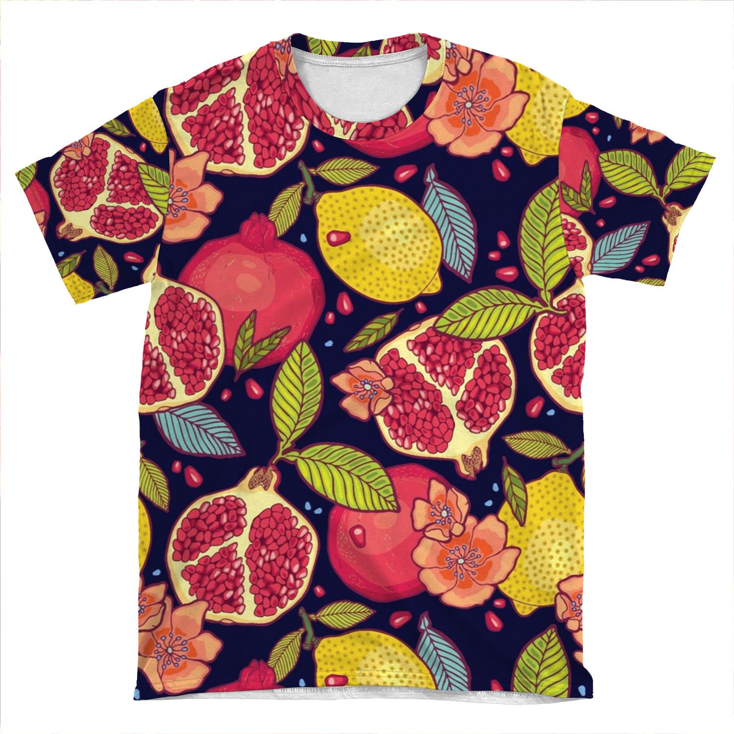 Mysterious Tropical Garden. AOP T-shirt Tee