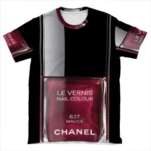 Nail Polish Nail Color AOP T-shirt Tee