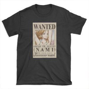 Nami wanted poster T-shirt Tee