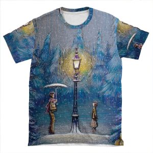 Narnia Magic Lantern AOP T-shirt Tee