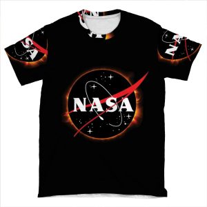 Nasa Solar Eclipse AOP T-shirt Tee