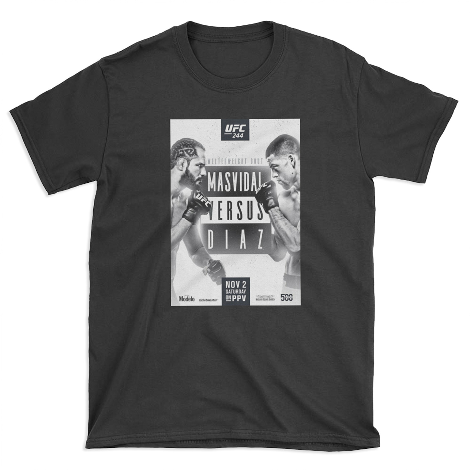 Nate Diaz vs Jorge Masvidal T-shirt Tee