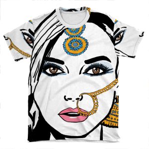 Nath Lady AOP T-shirt Tee