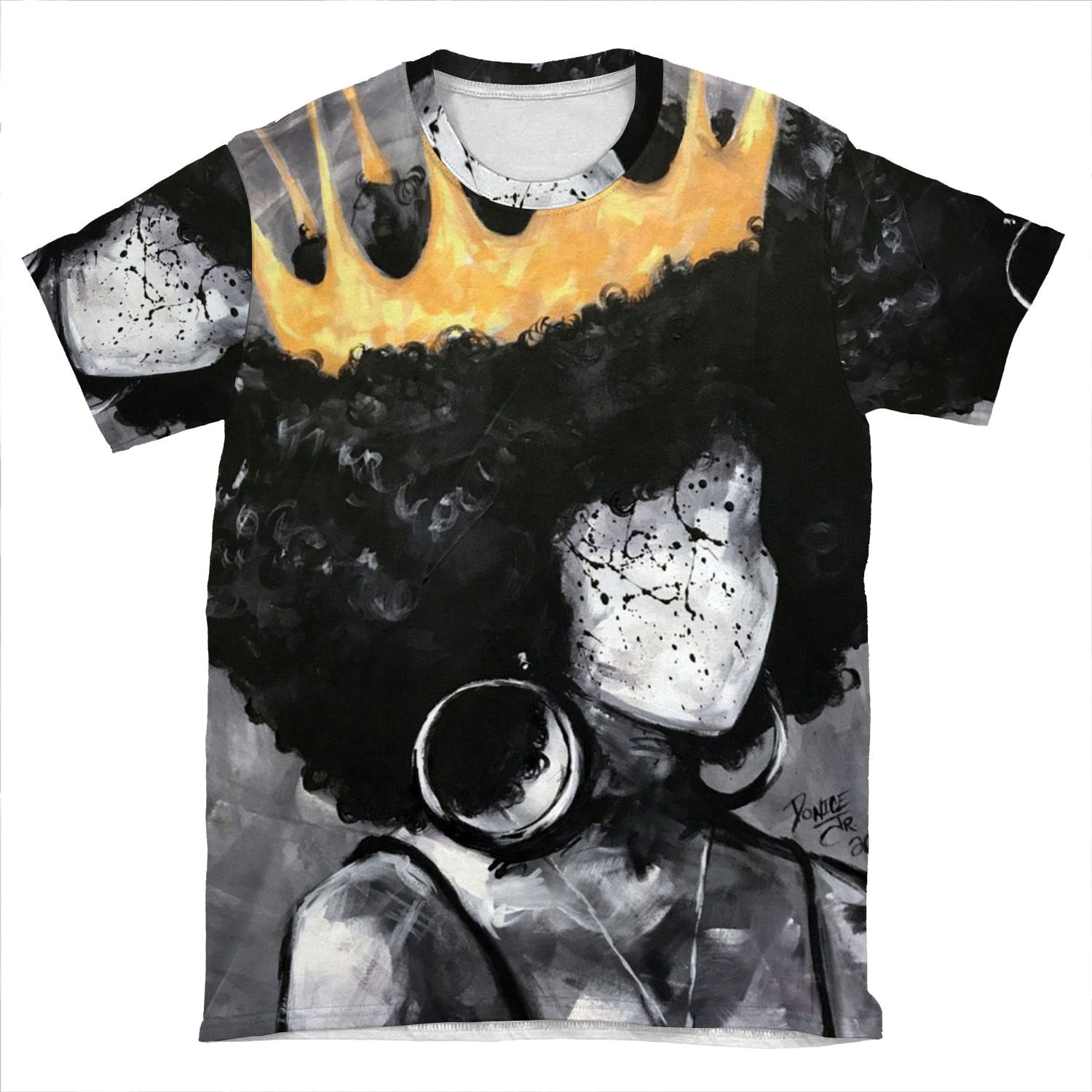 Naturally Queen Ii AOP T-shirt Tee