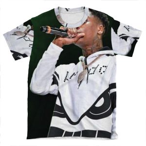 Nba Youngboy 2 AOP T-shirt Tee