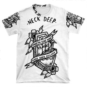 Neck Deep AOP T-shirt Tee
