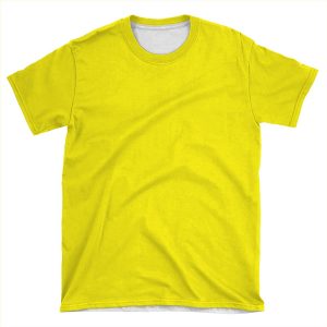 Neon Fluorescent Yellow | Yellow|Neon Yellow/Fluro Yellow AOP T-shirt Tee