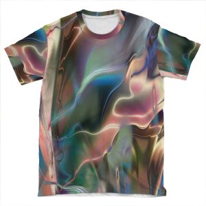 Neon Marble AOP T-shirt Tee