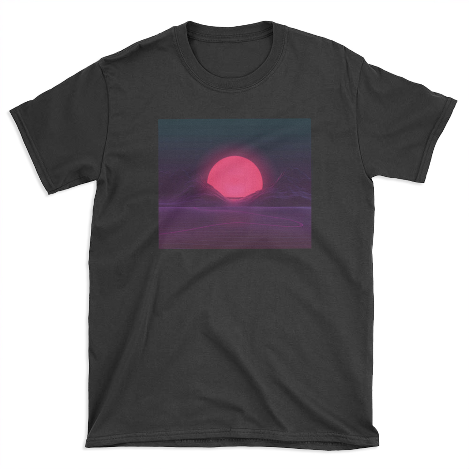 Neon Sunset T-shirt Tee
