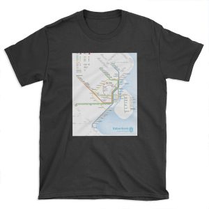 New rapid transit map of Copenhagen (December 14, 2020) T-shirt Tee