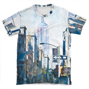 New York - Empire State AOP T-shirt Tee