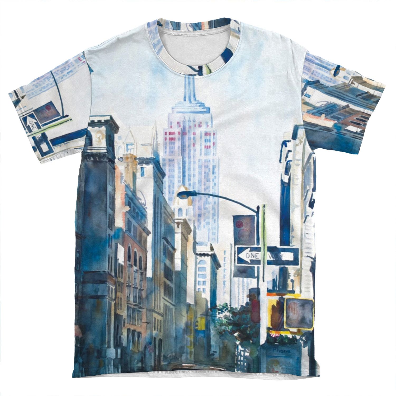 New York - Empire State AOP T-shirt Tee