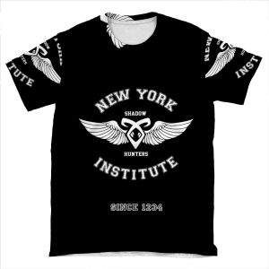 New York Institute AOP T-shirt Tee