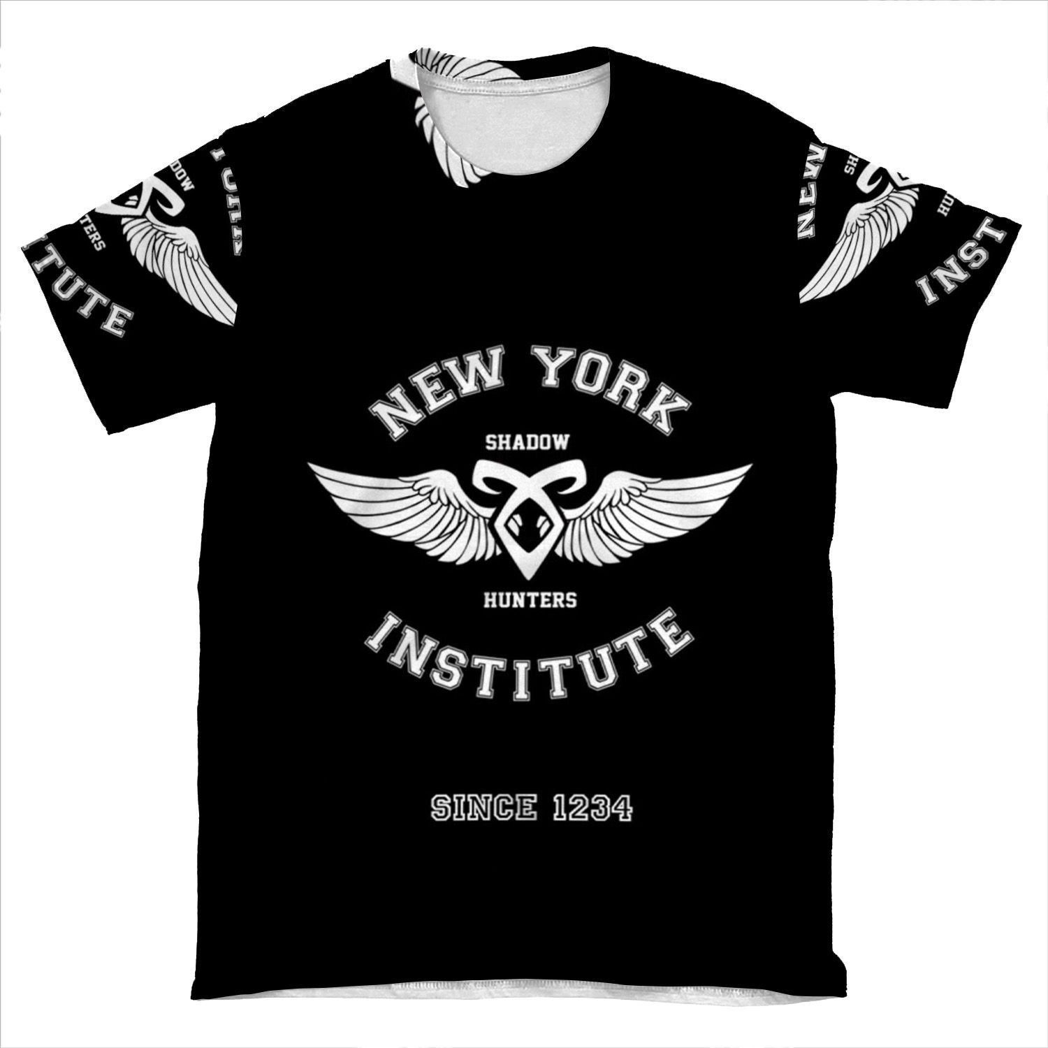 New York Institute AOP T-shirt Tee